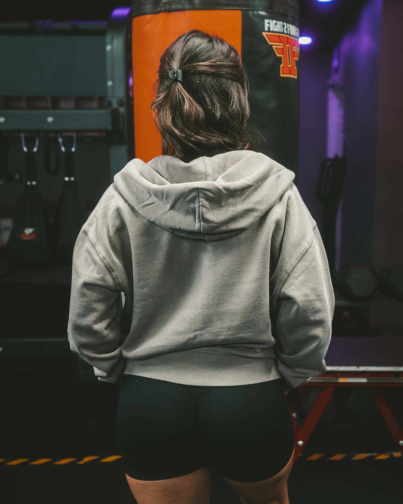 Logo Zip Up Hoodie