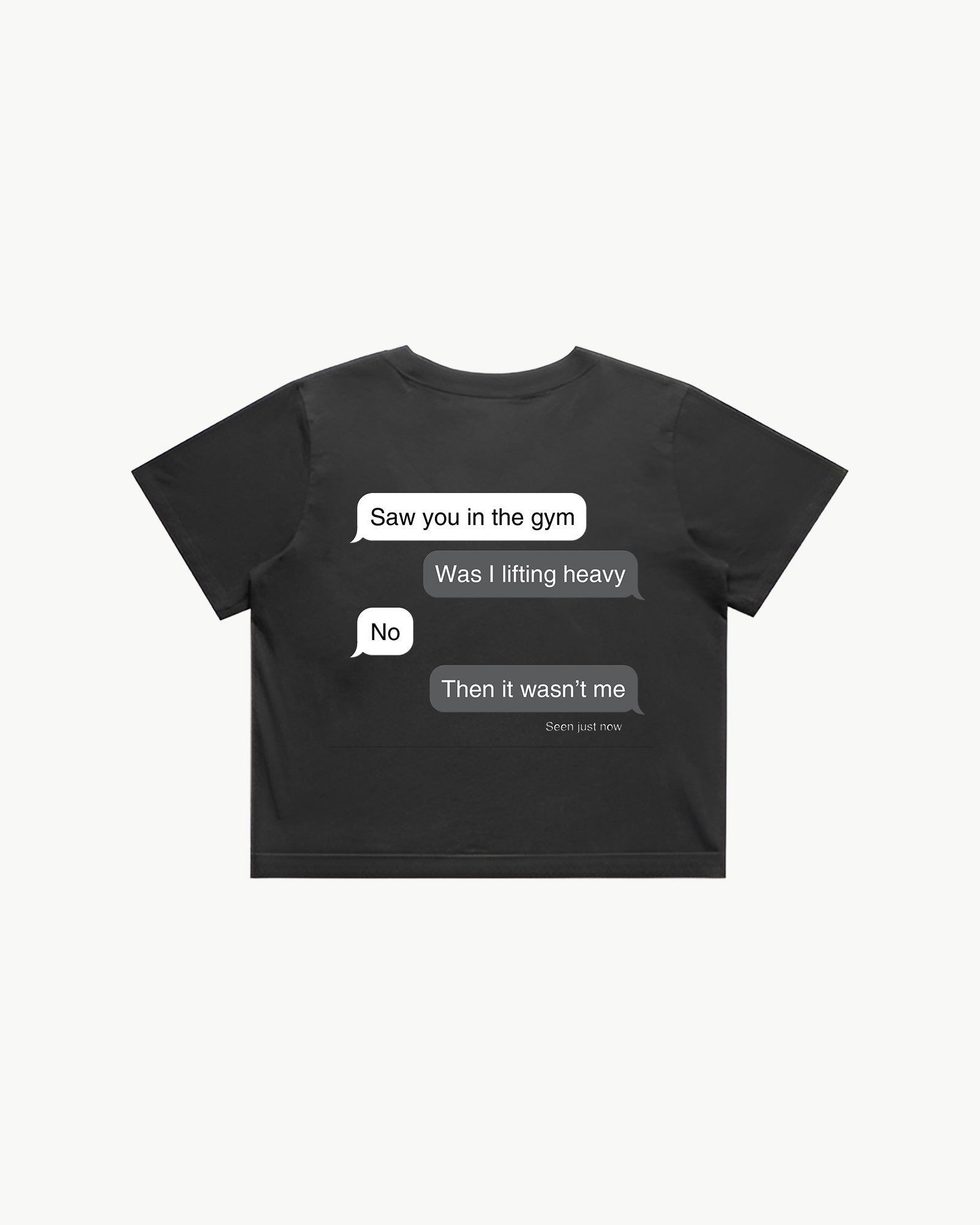 "Yes Coach" Cropped Tee